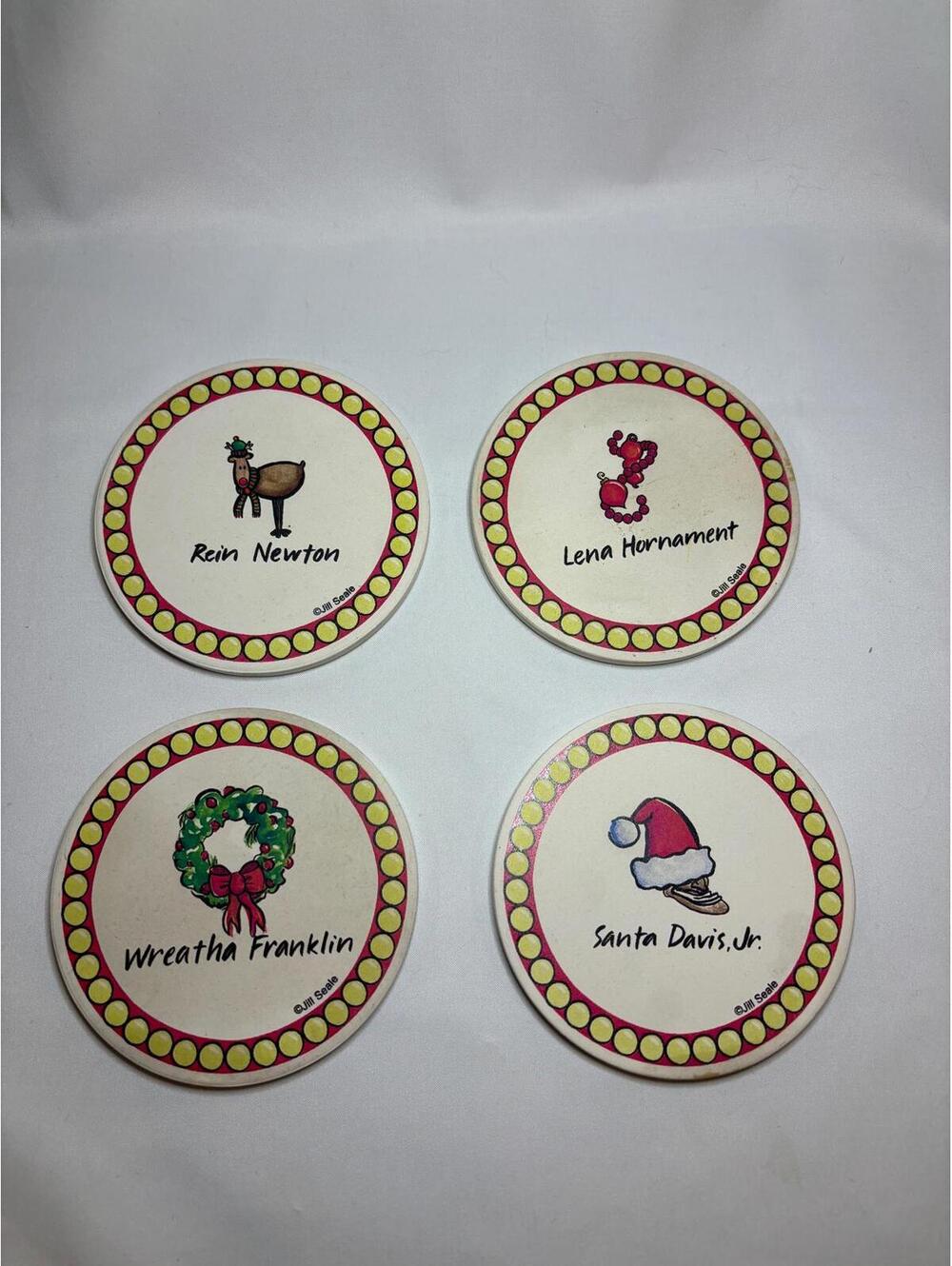 Funny Christmas Coasters - Music Themed